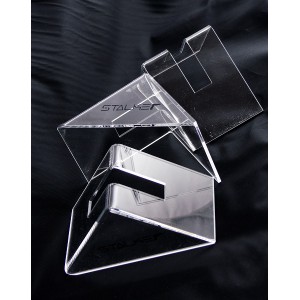 Stalker подставка для пистолетов треугольник, пластик прозрачный арт.: ST-stand